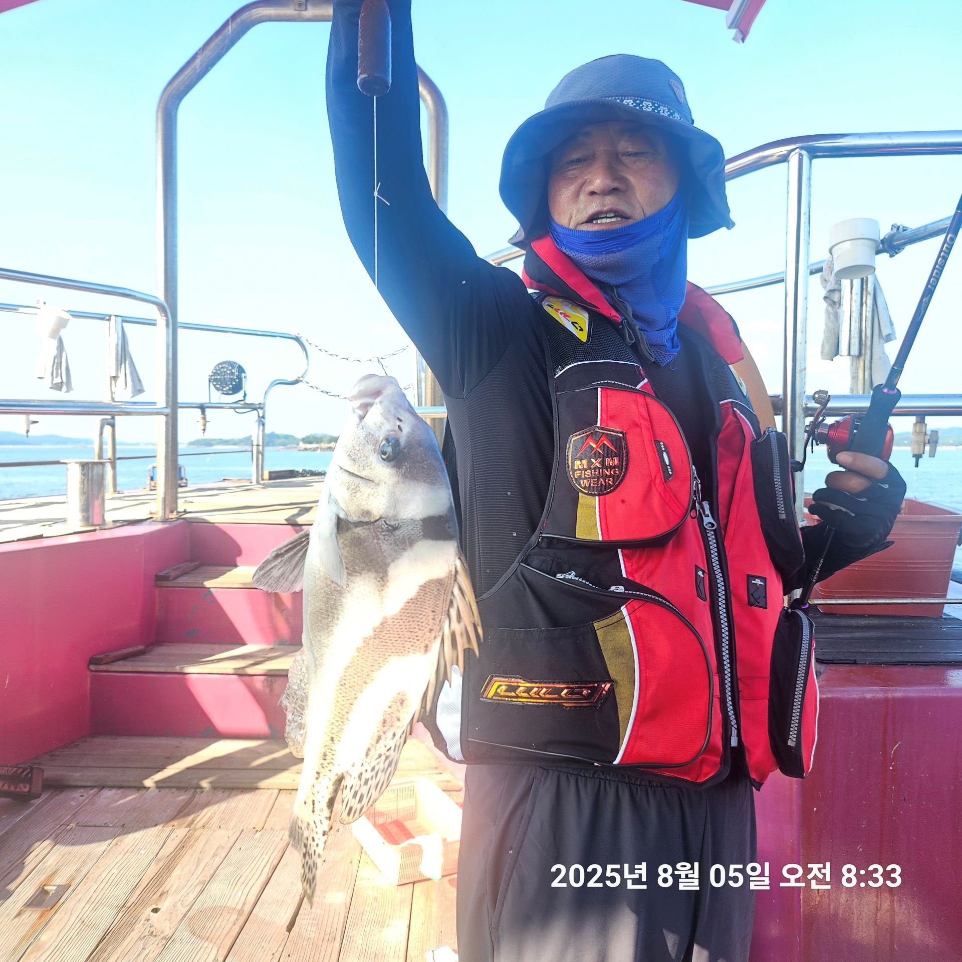 서해 낚시체험 고급어종 얼음돔 등장!!!